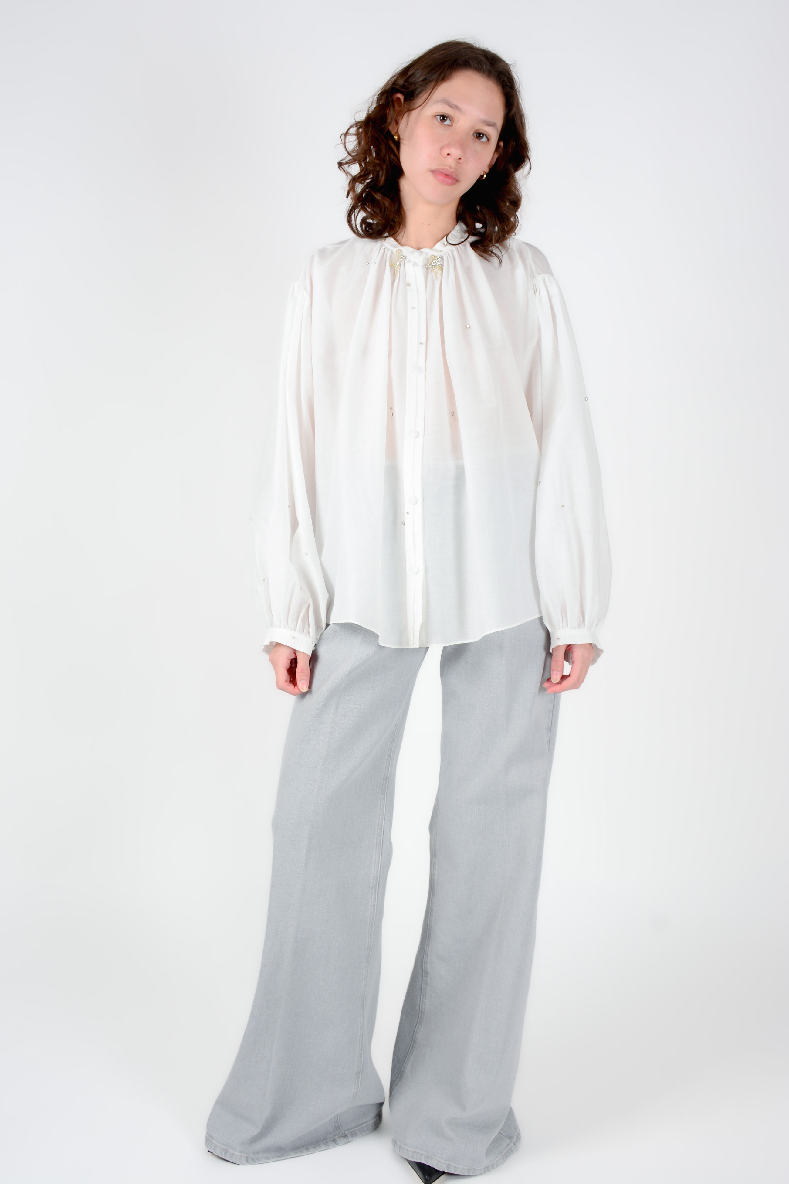 Pantalón grey demin regular