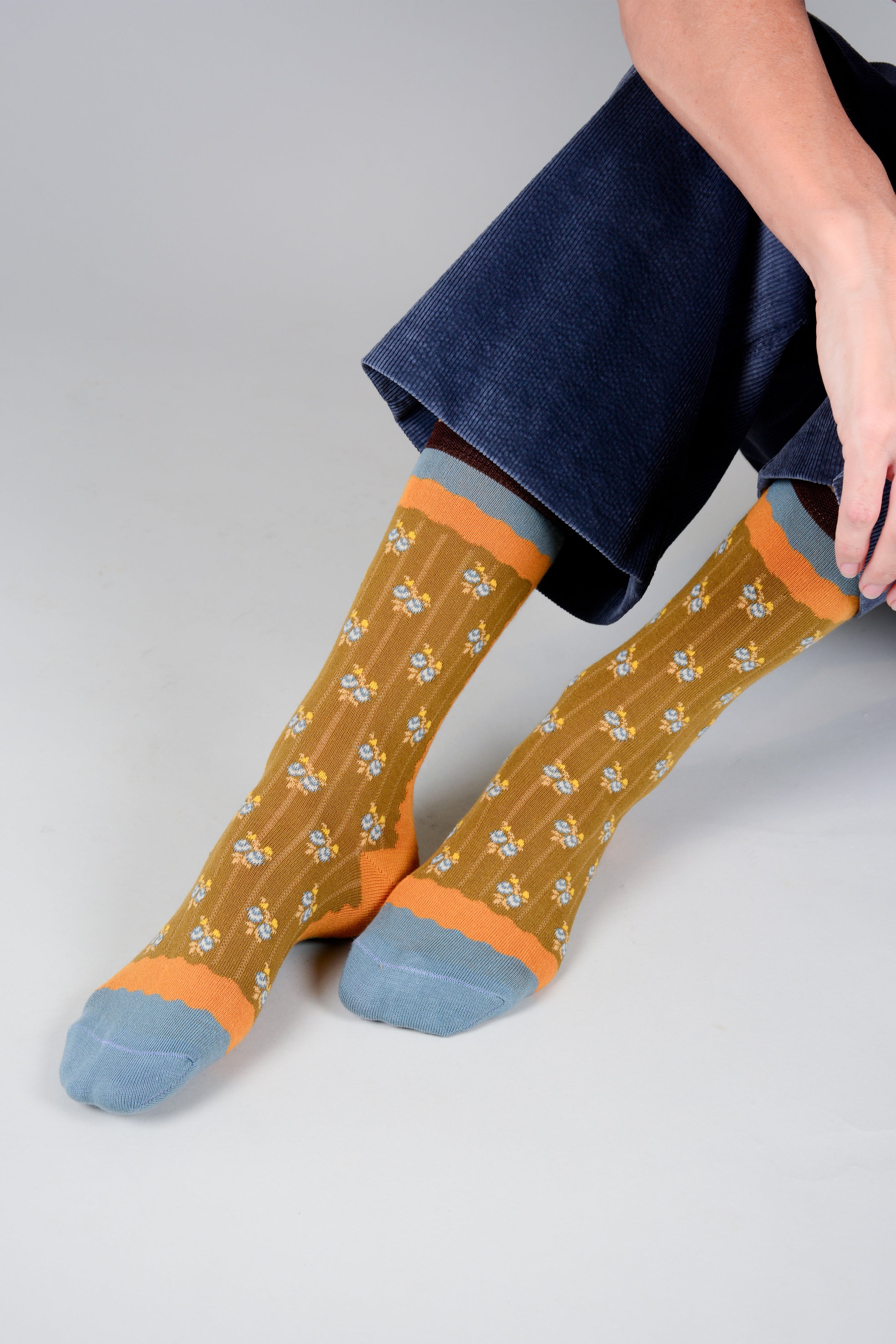 Calcetines par de florecitas