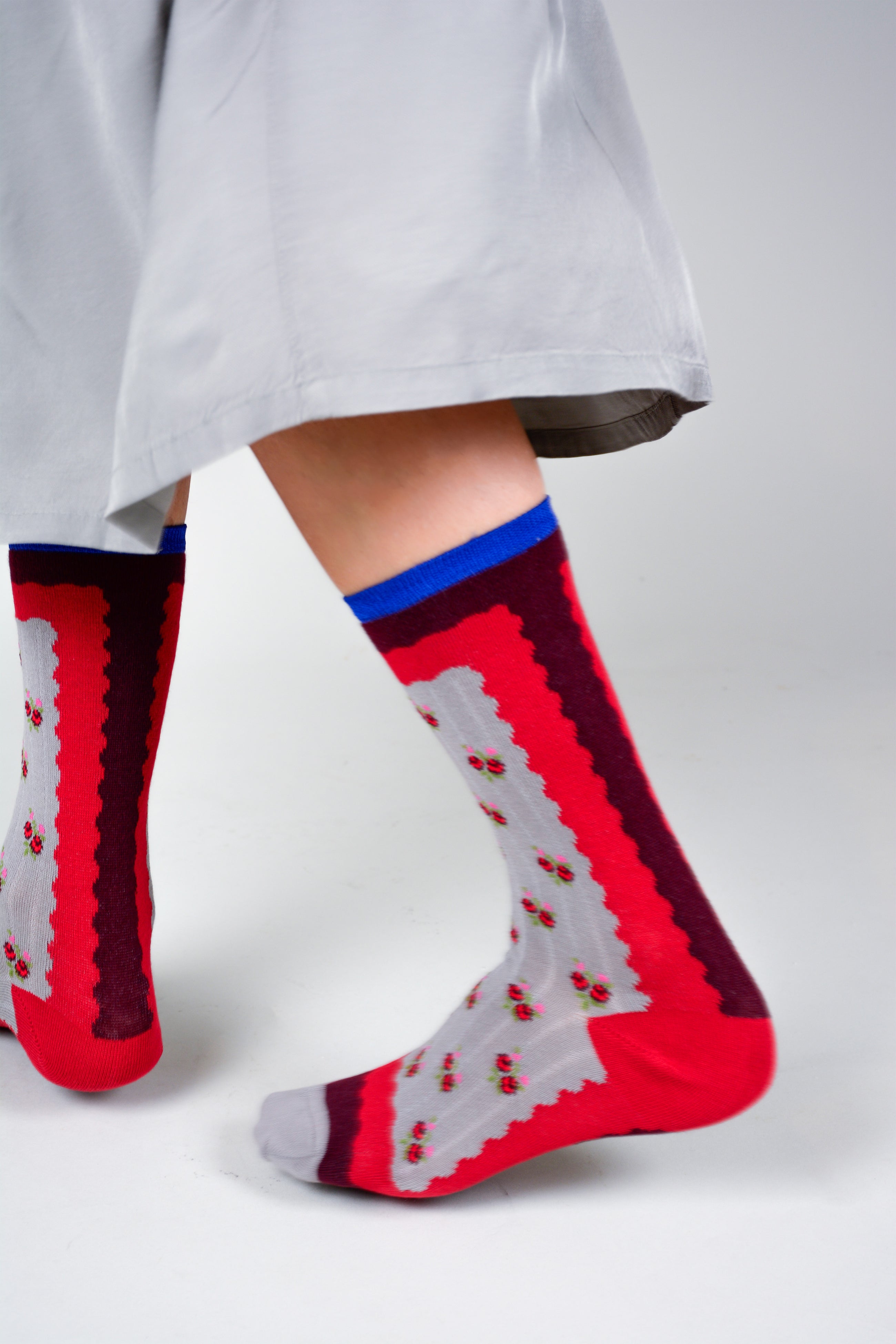 Calcetines par de florecitas