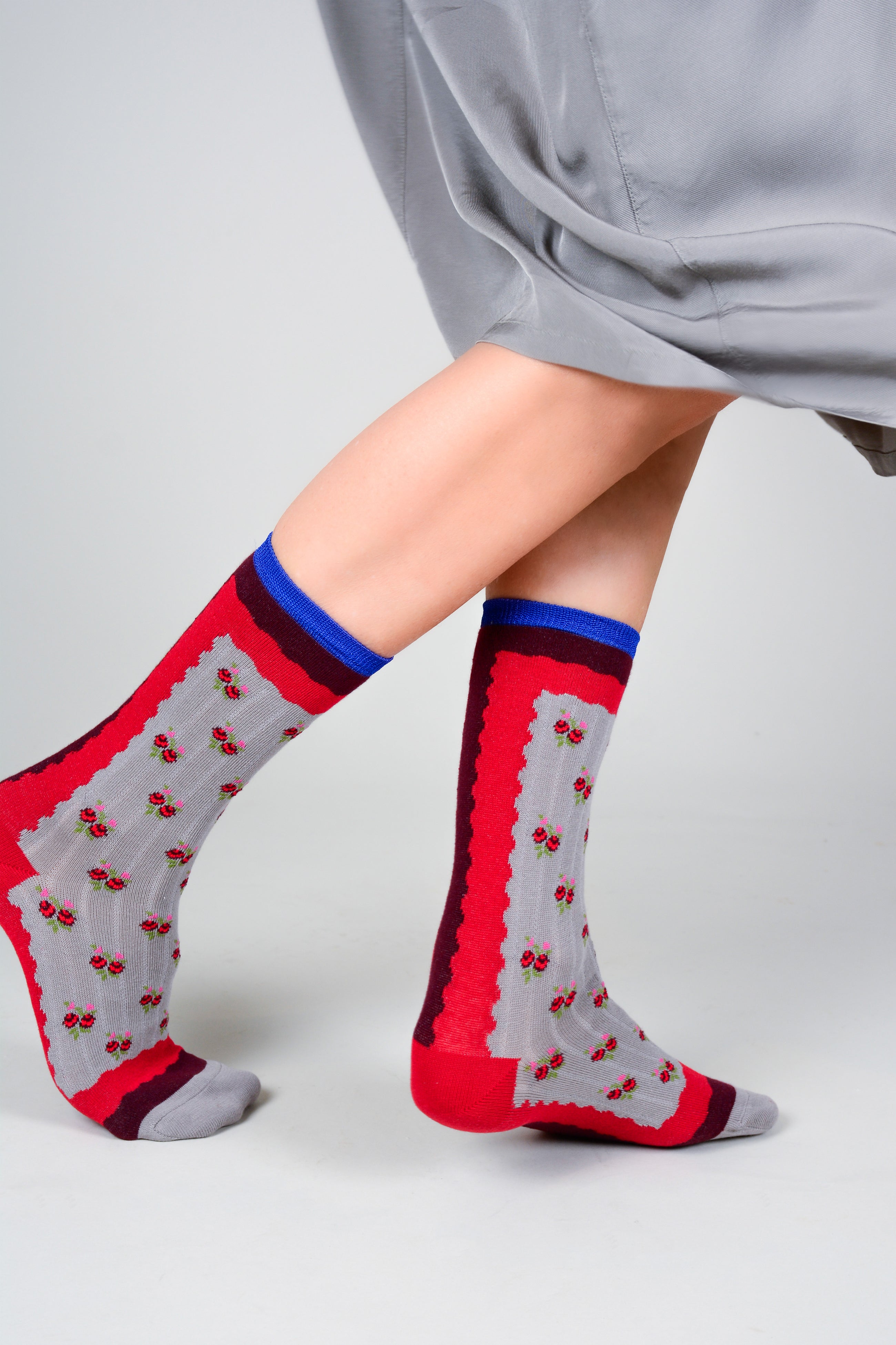 Calcetines par de florecitas