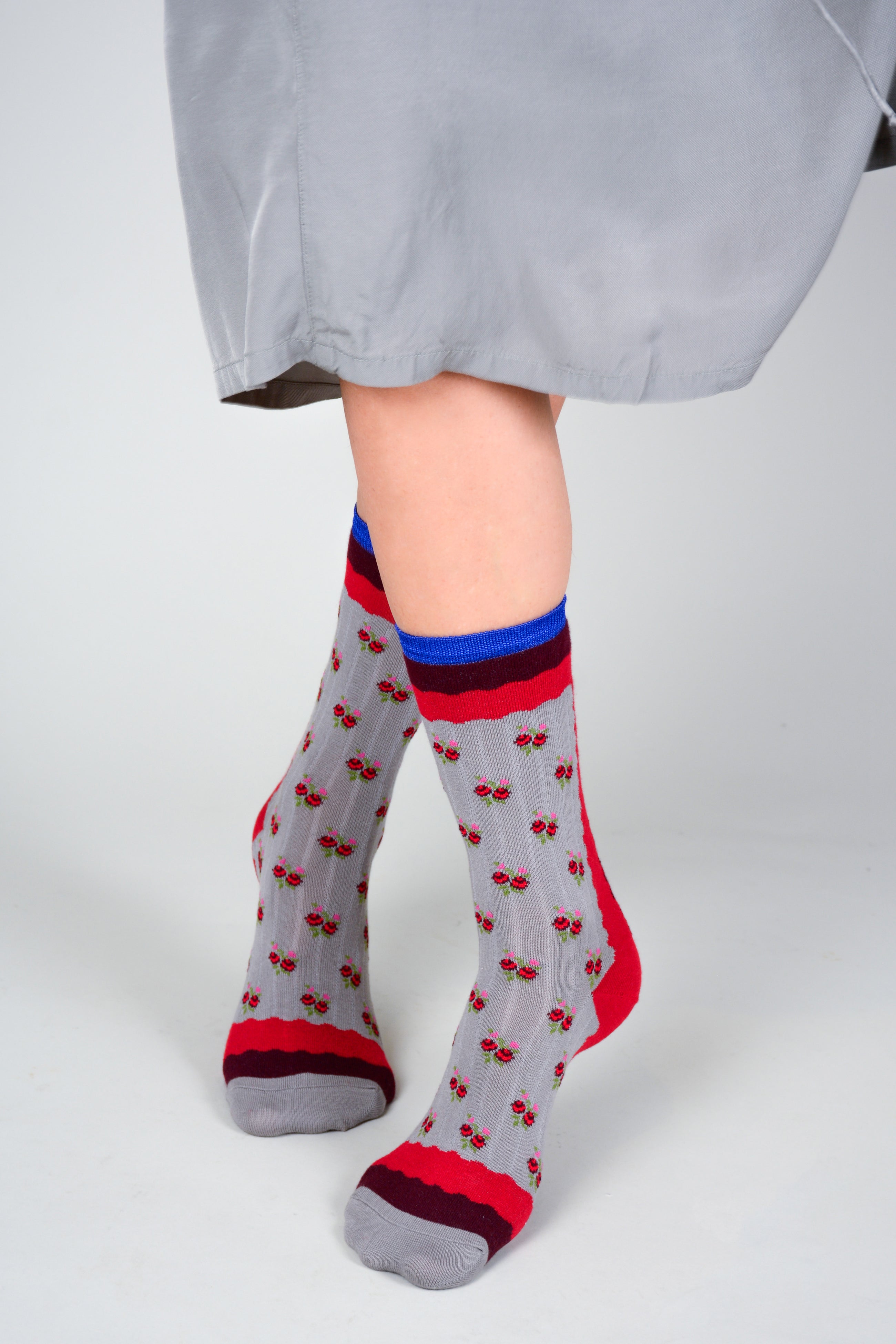 Calcetines par de florecitas