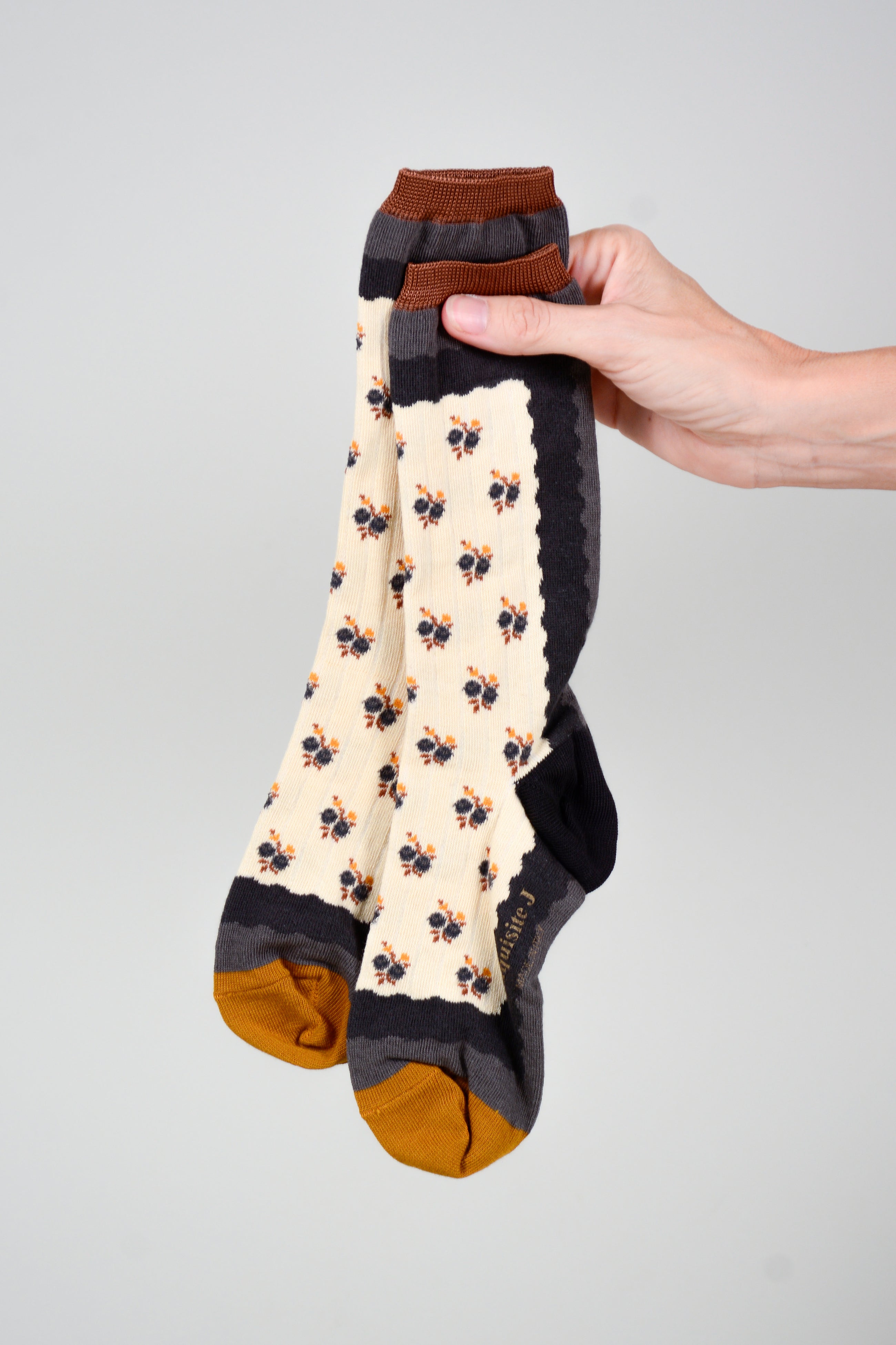 Calcetines par de florecitas