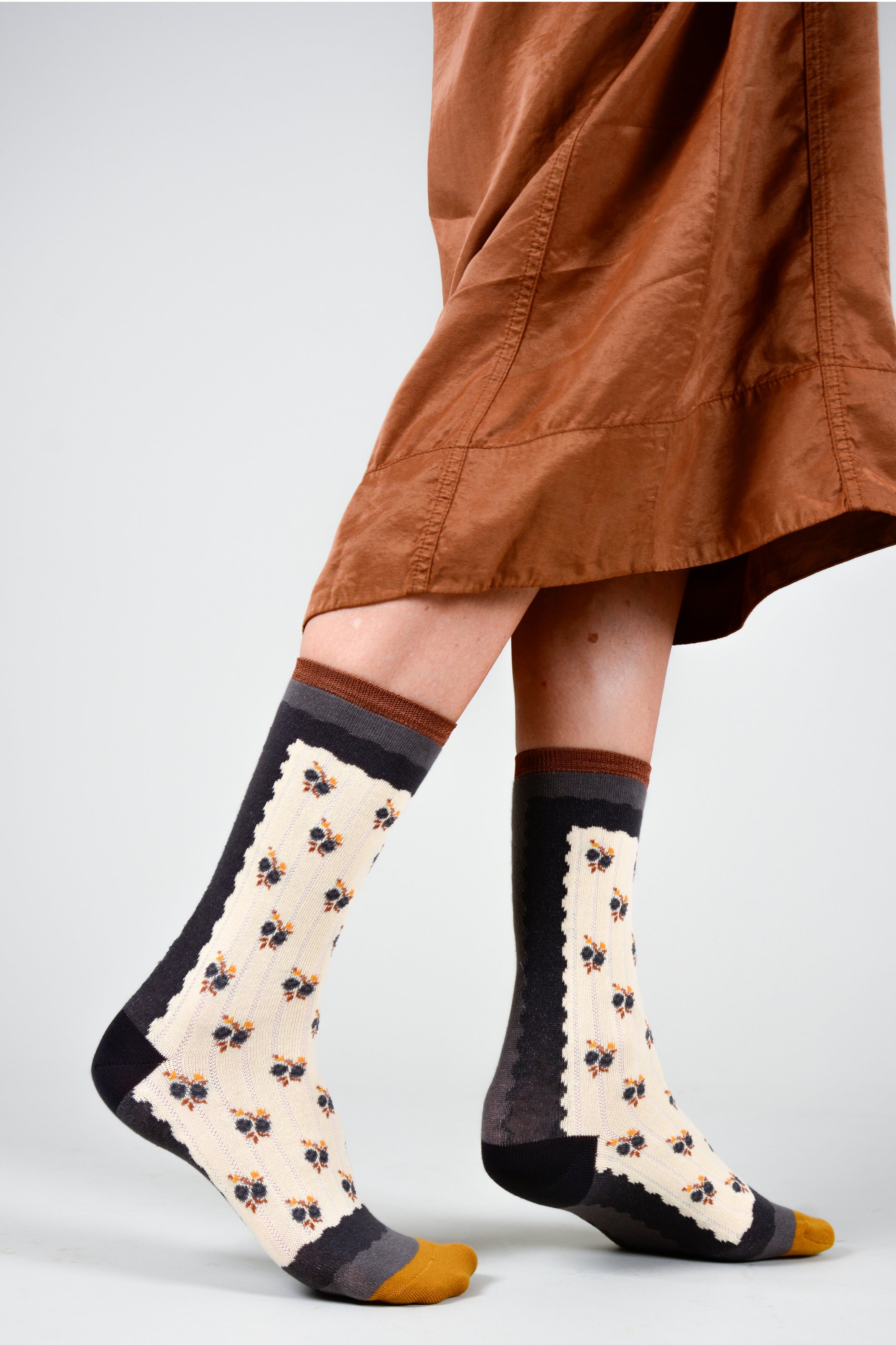 Calcetines par de florecitas