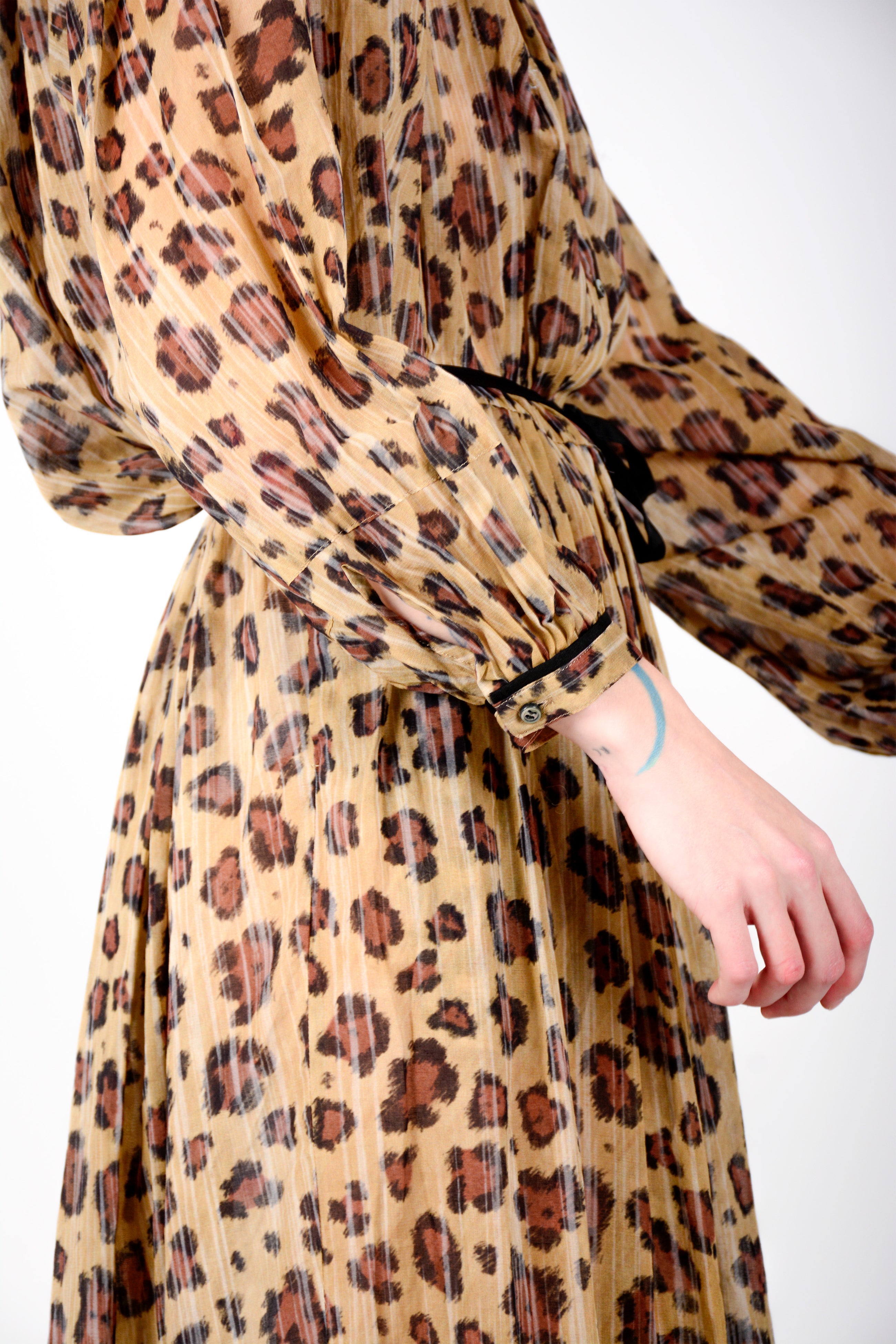 Vestido animal print