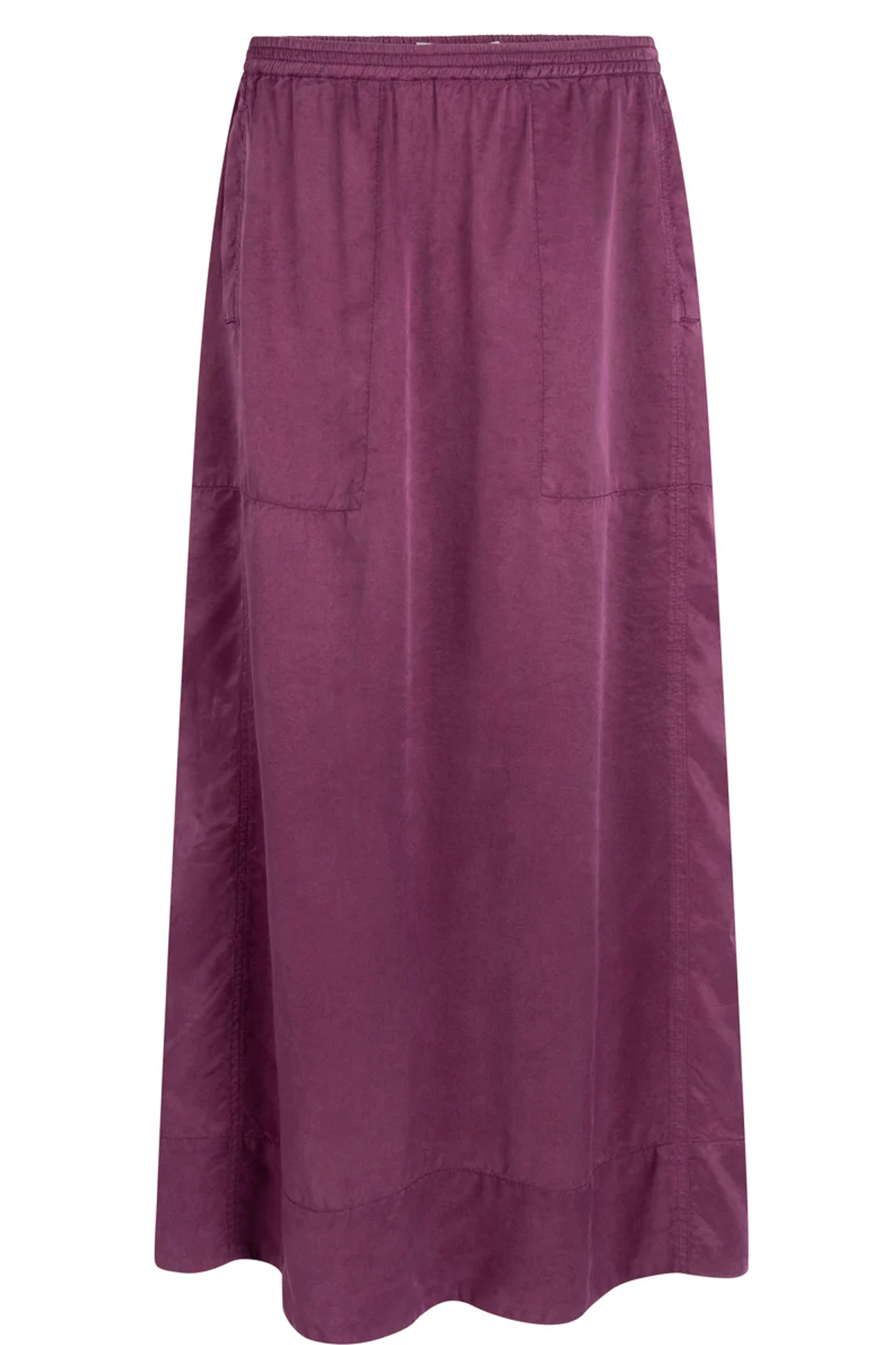 Falda goma bolsillos