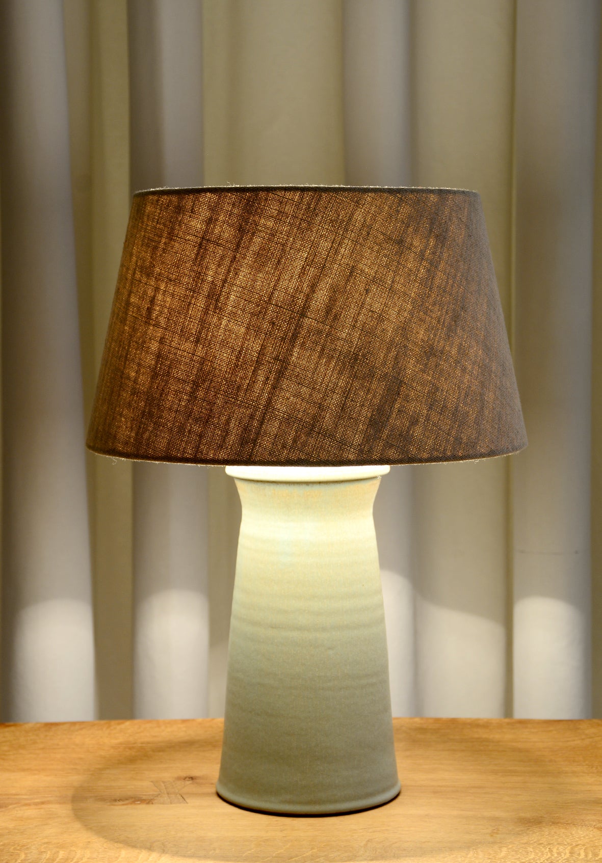 Lámpara pie pequeño pantalla pequeña abierta