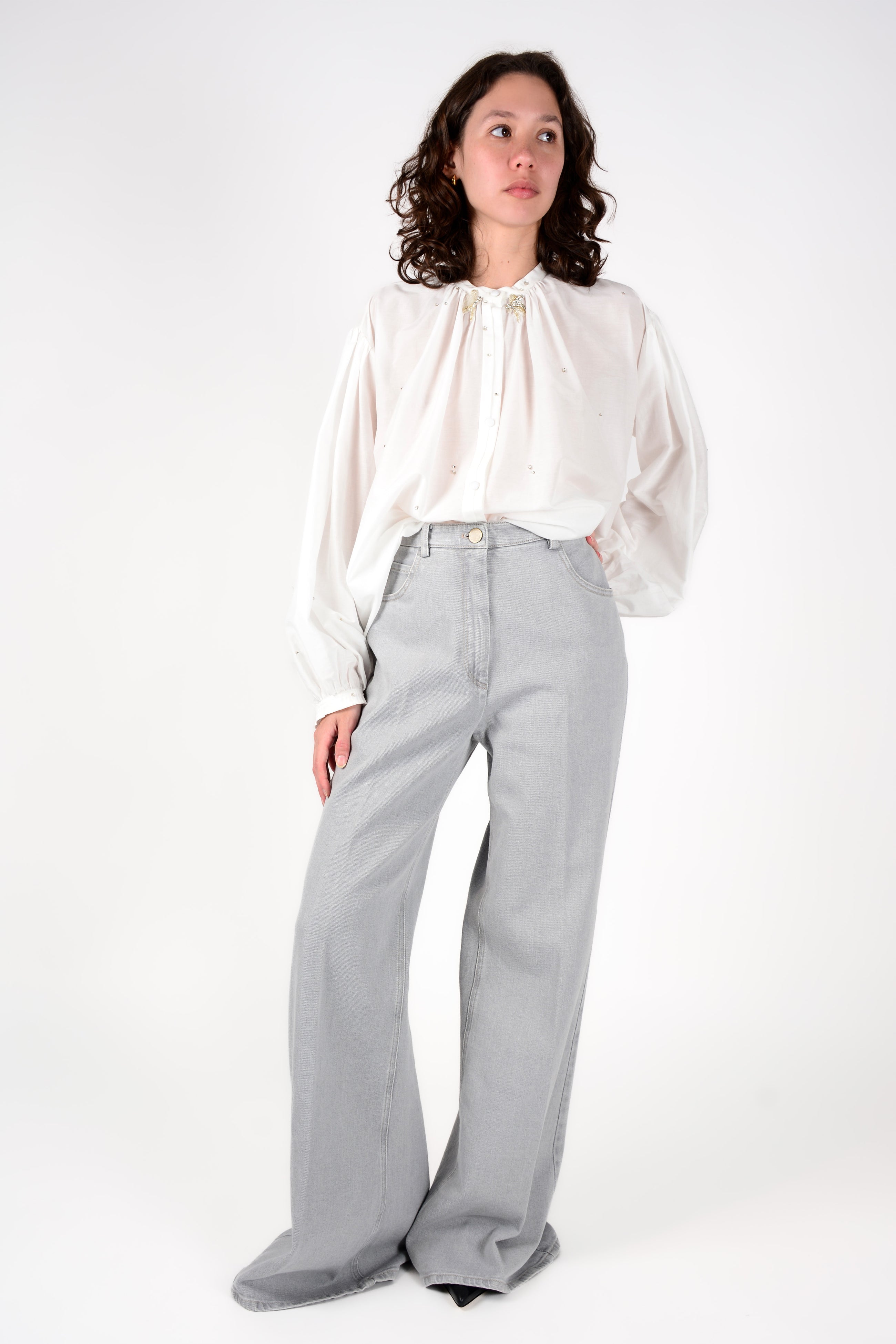 Pantalón grey demin regular