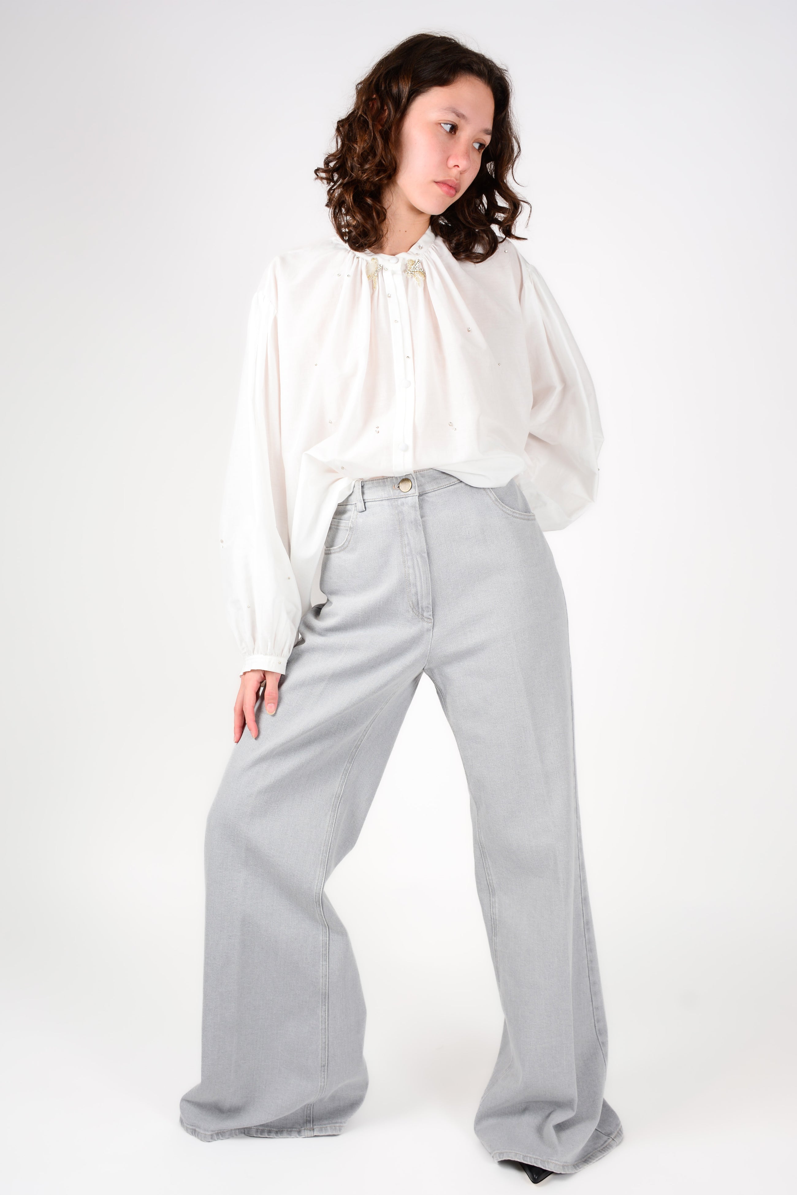 Pantalón grey demin regular