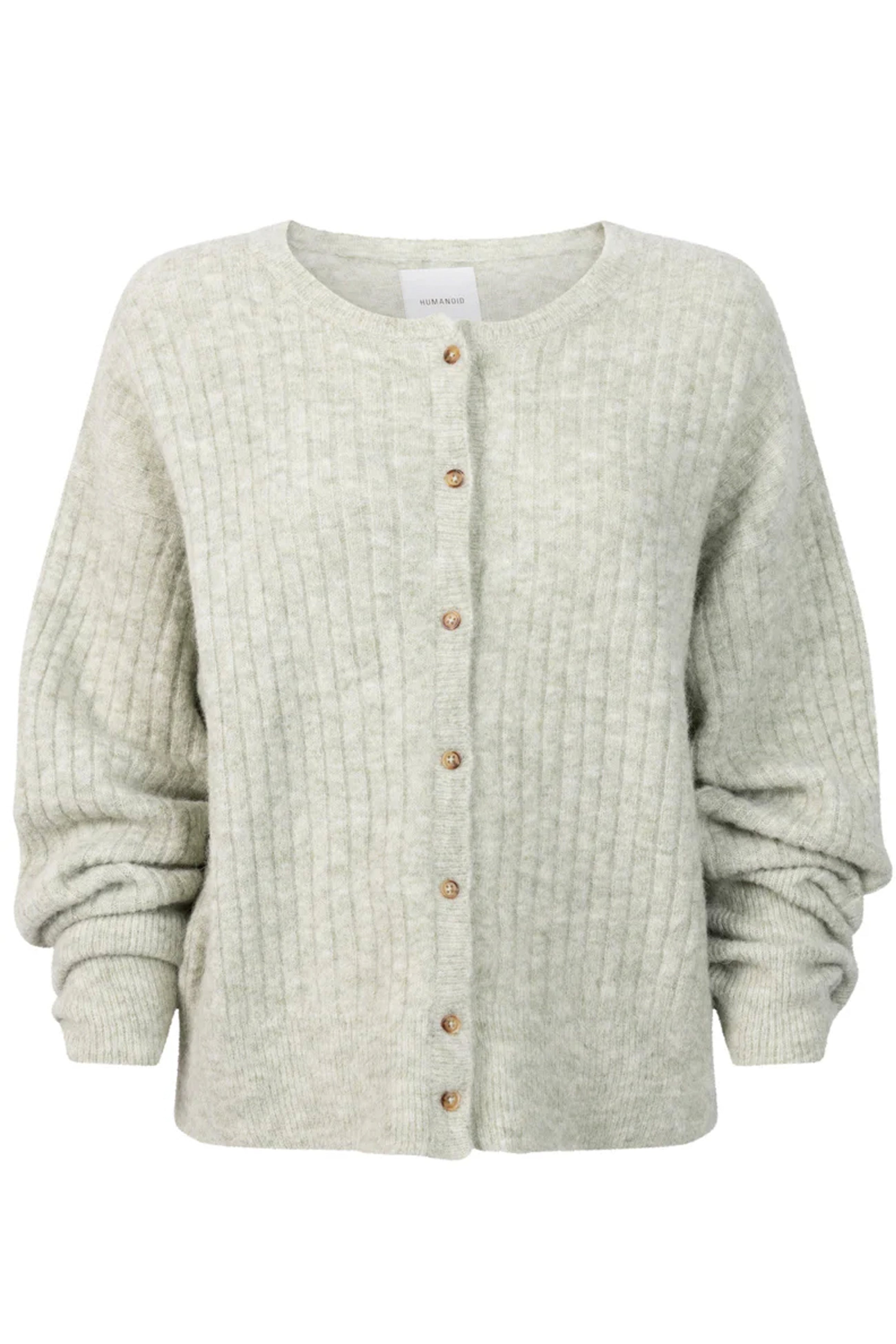 Chaqueta canalé botoncitos