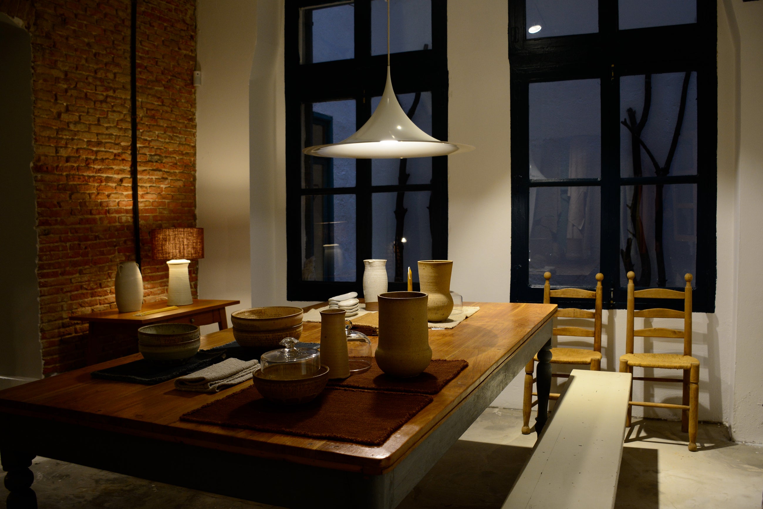 Lámpara colgante Semi de Claus Bonderup para Fog and Morup, años 70´s