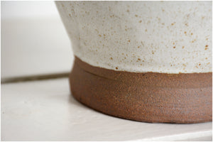 Jarra base cerámica