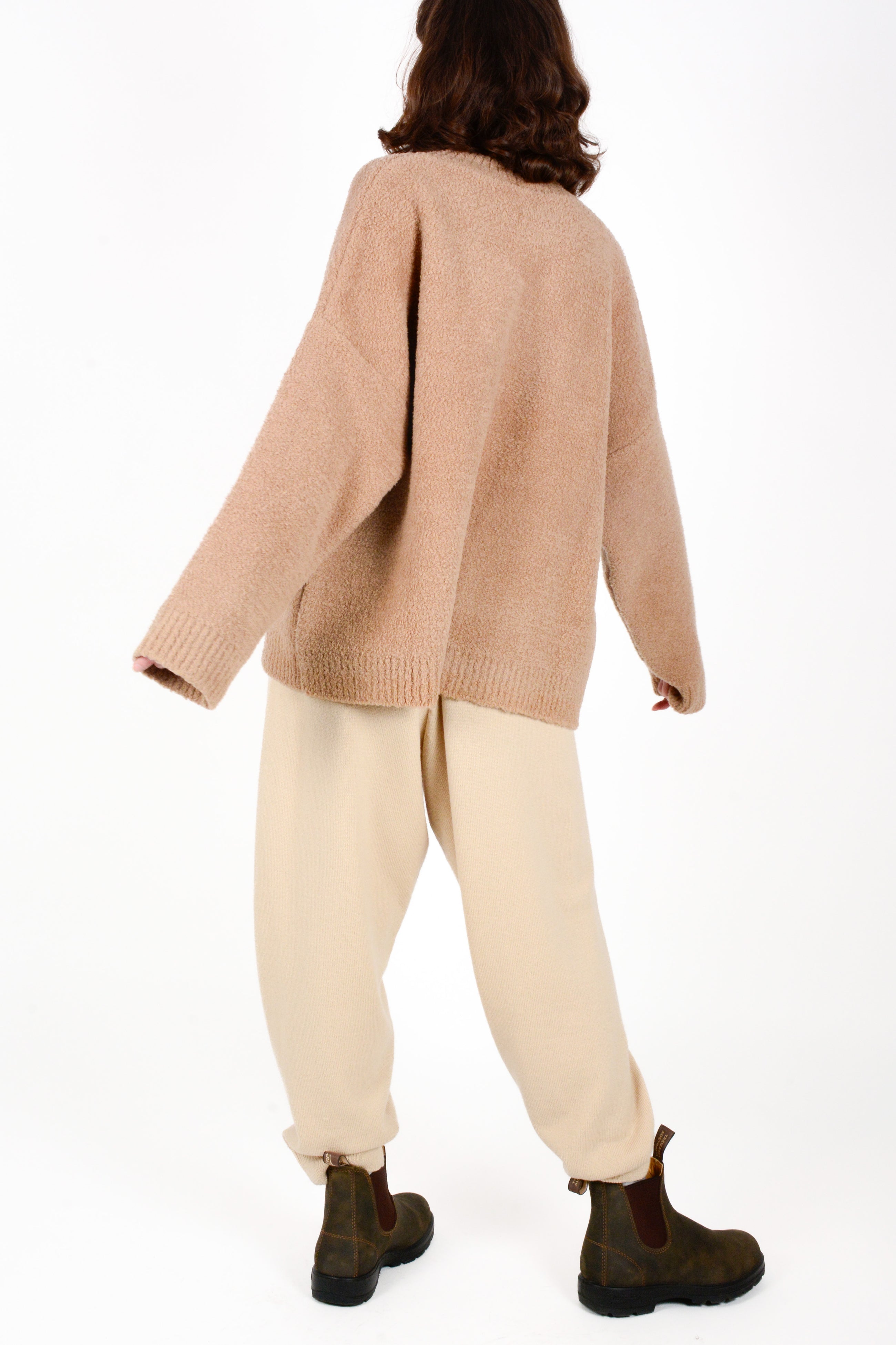 Jersey virgin wool borreguito