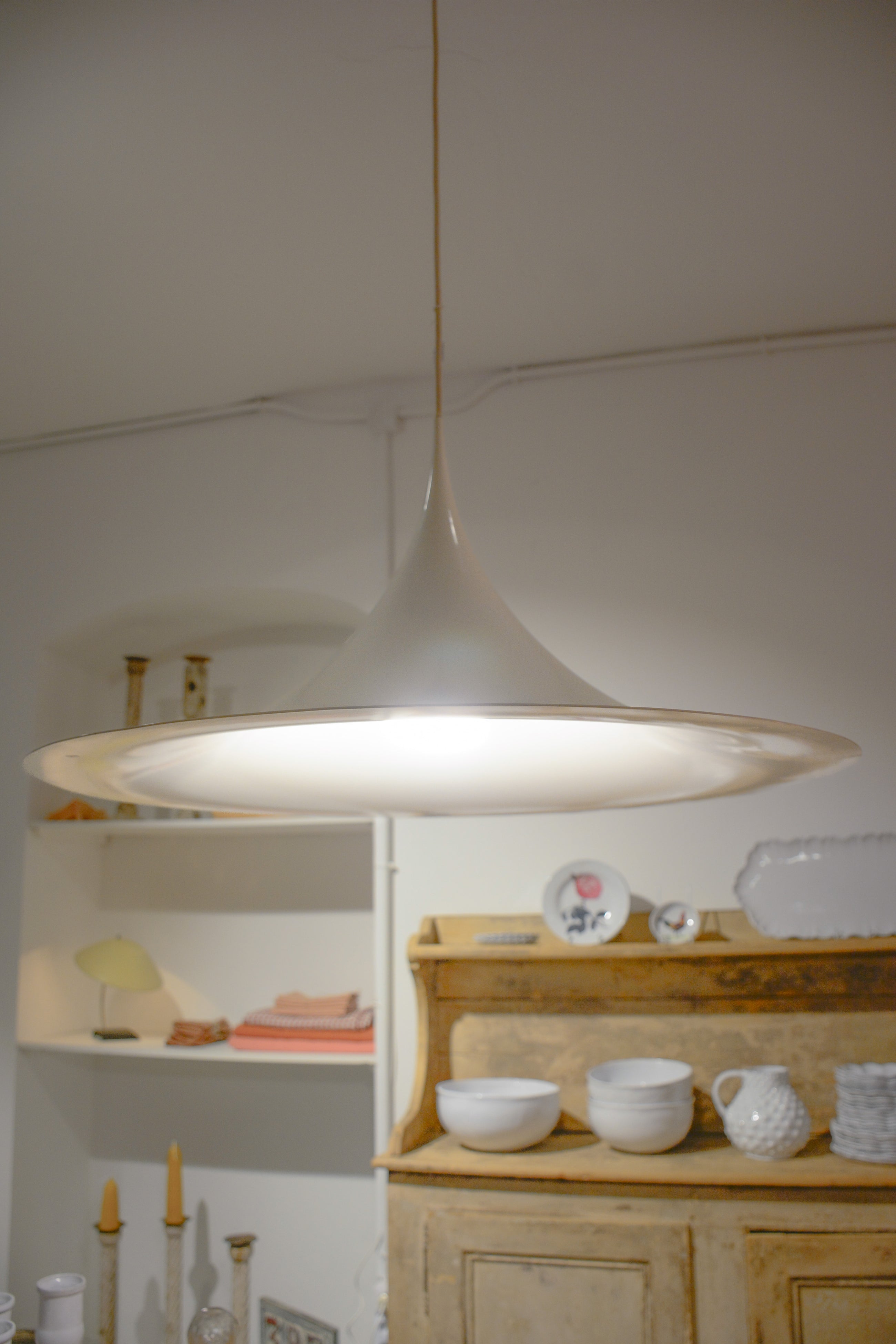 Lámpara colgante Semi de Claus Bonderup para Fog and Morup, años 70´s