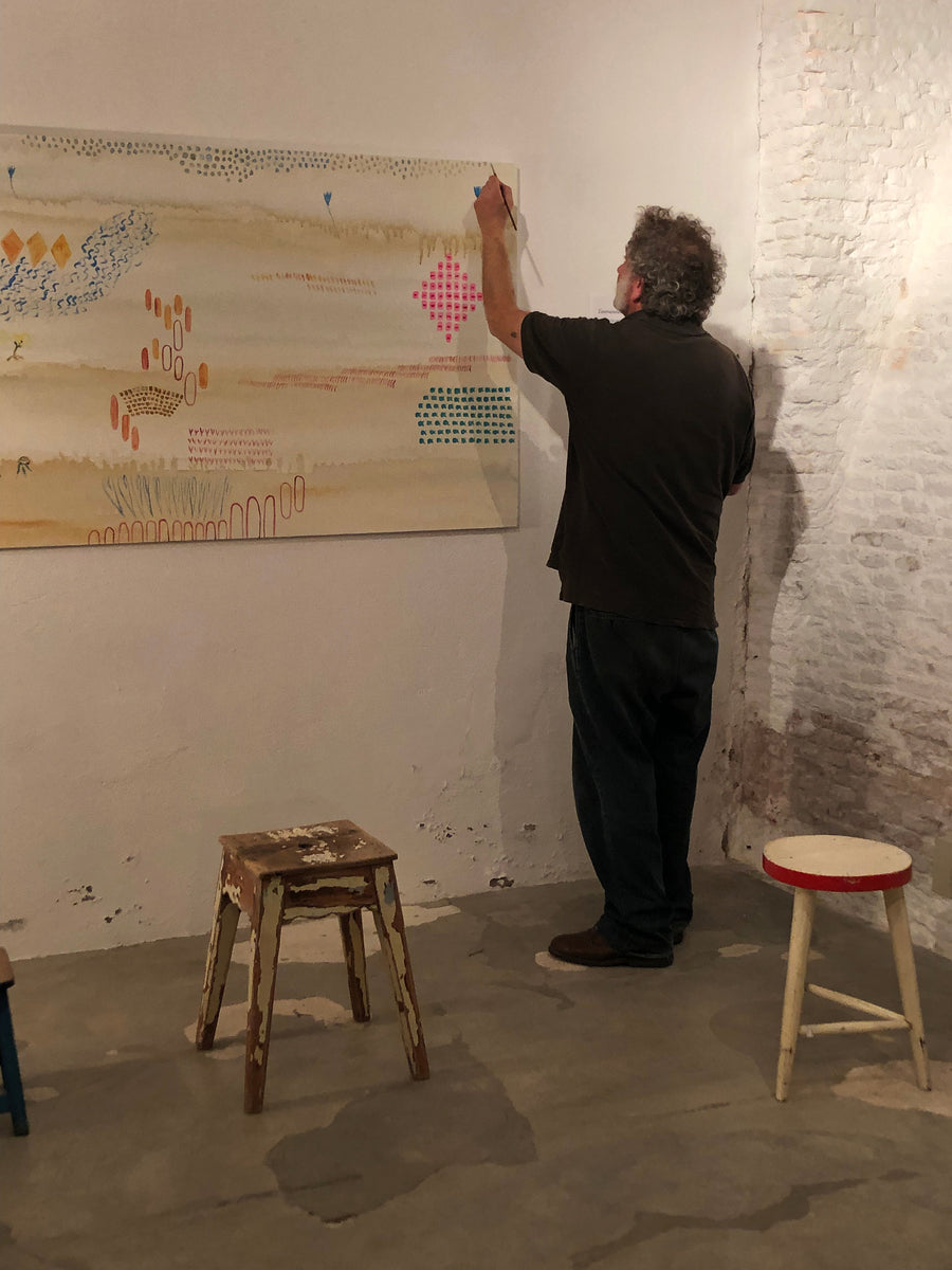 Un Mural en PEZ con Antonio Muñoz von Furstenberg