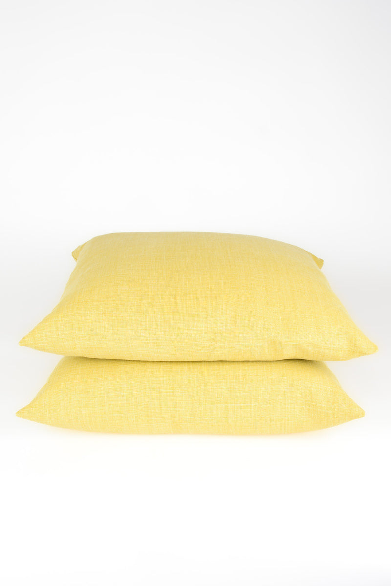 Cojín Liso Amarillo