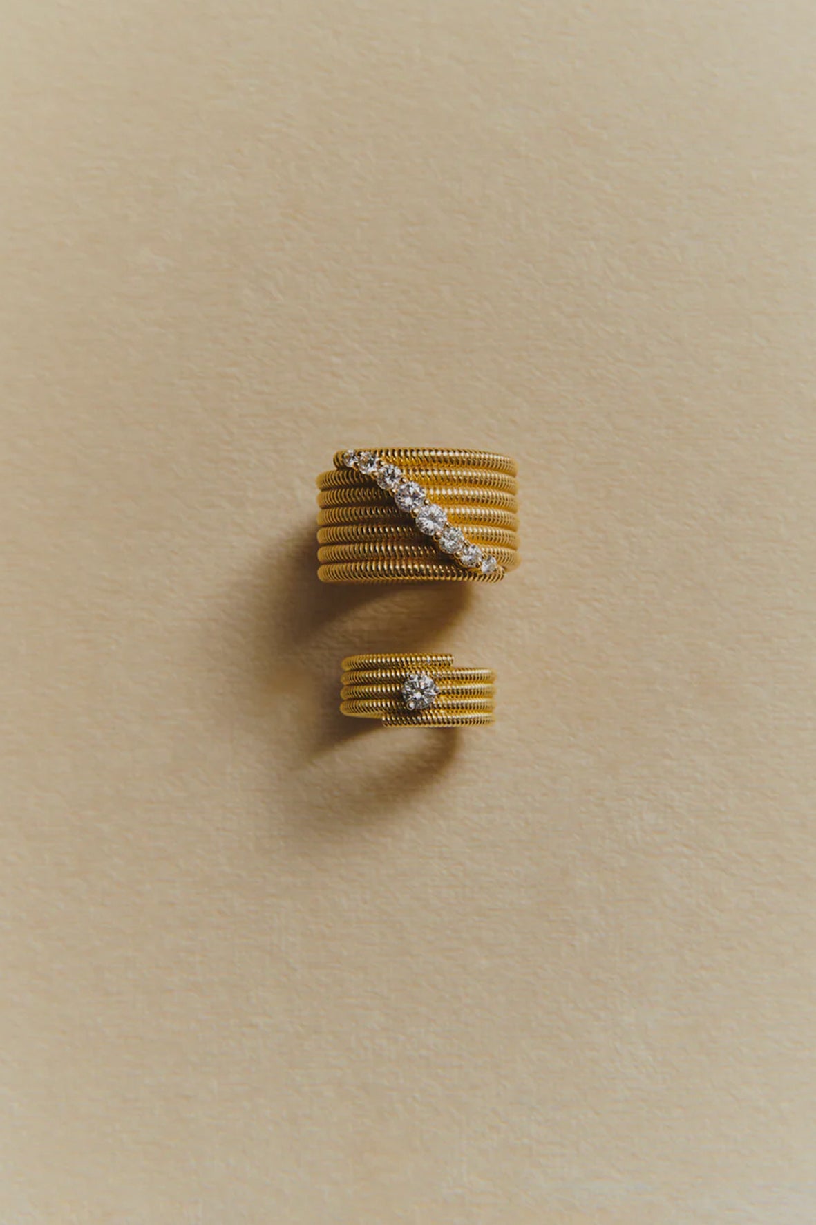 Anillo cabo twist pinky