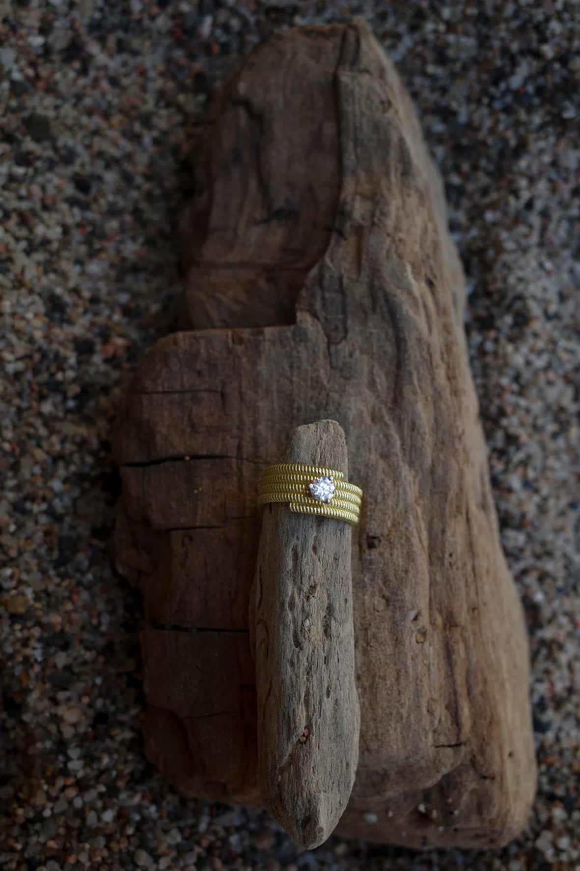 Anillo cabo twist pinky