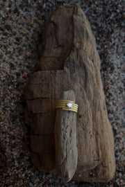 Anillo cabo twist pinky