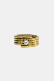 Anillo cabo twist pinky