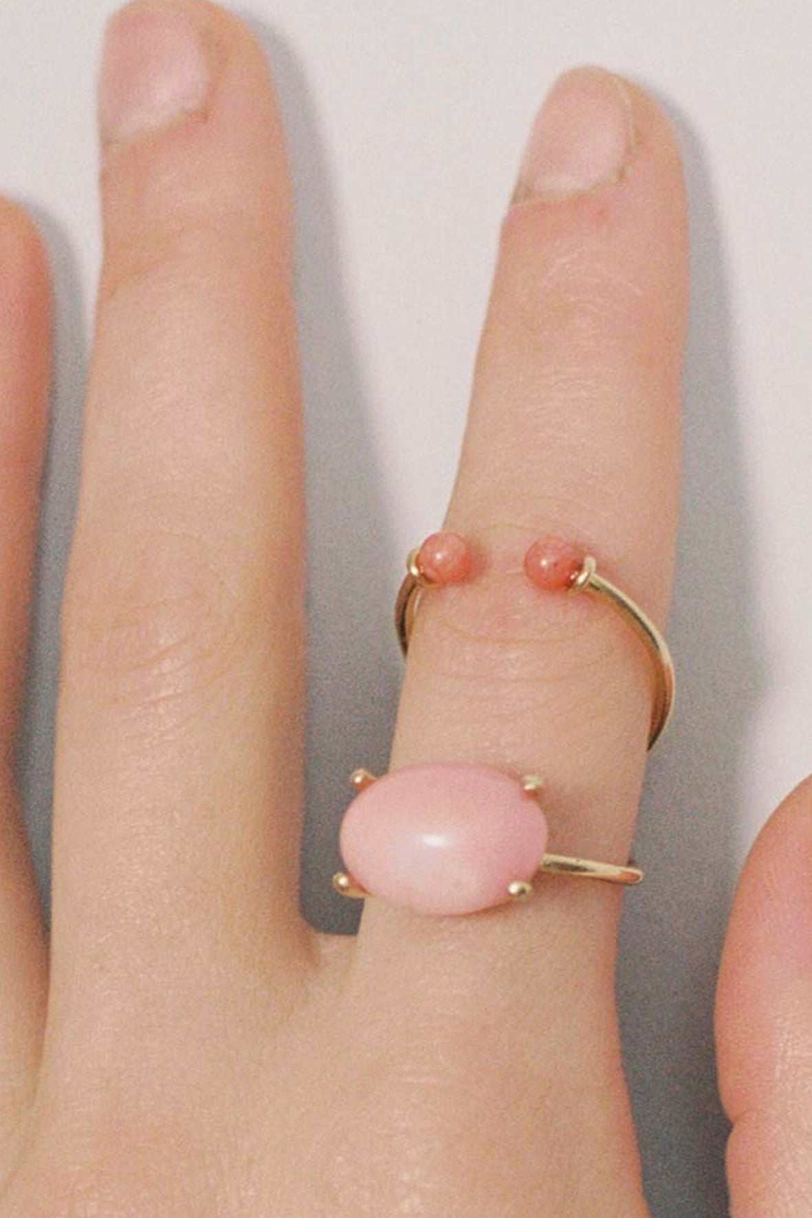 Anillo Infinito con corales