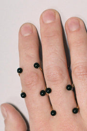 Anillo piercing black