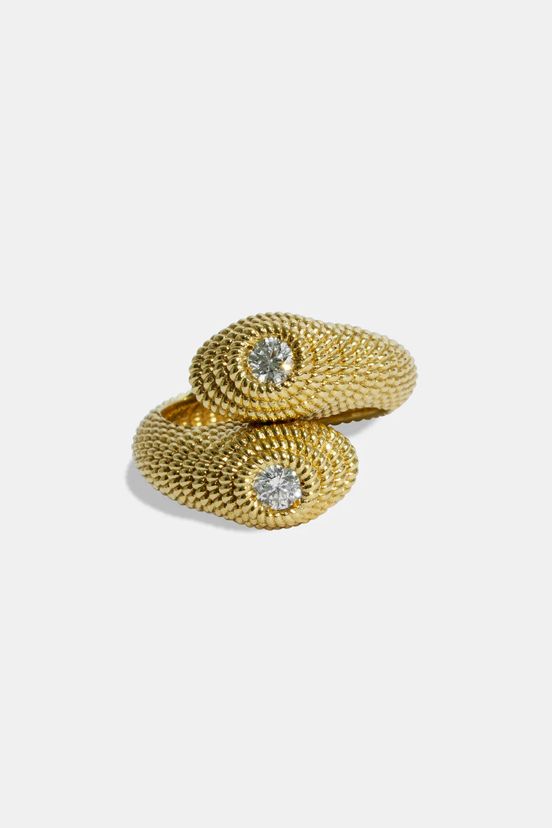 Anillo dragón serpiente 0,25ct