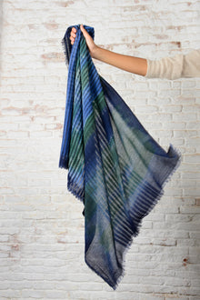 Foulard rayas relieve