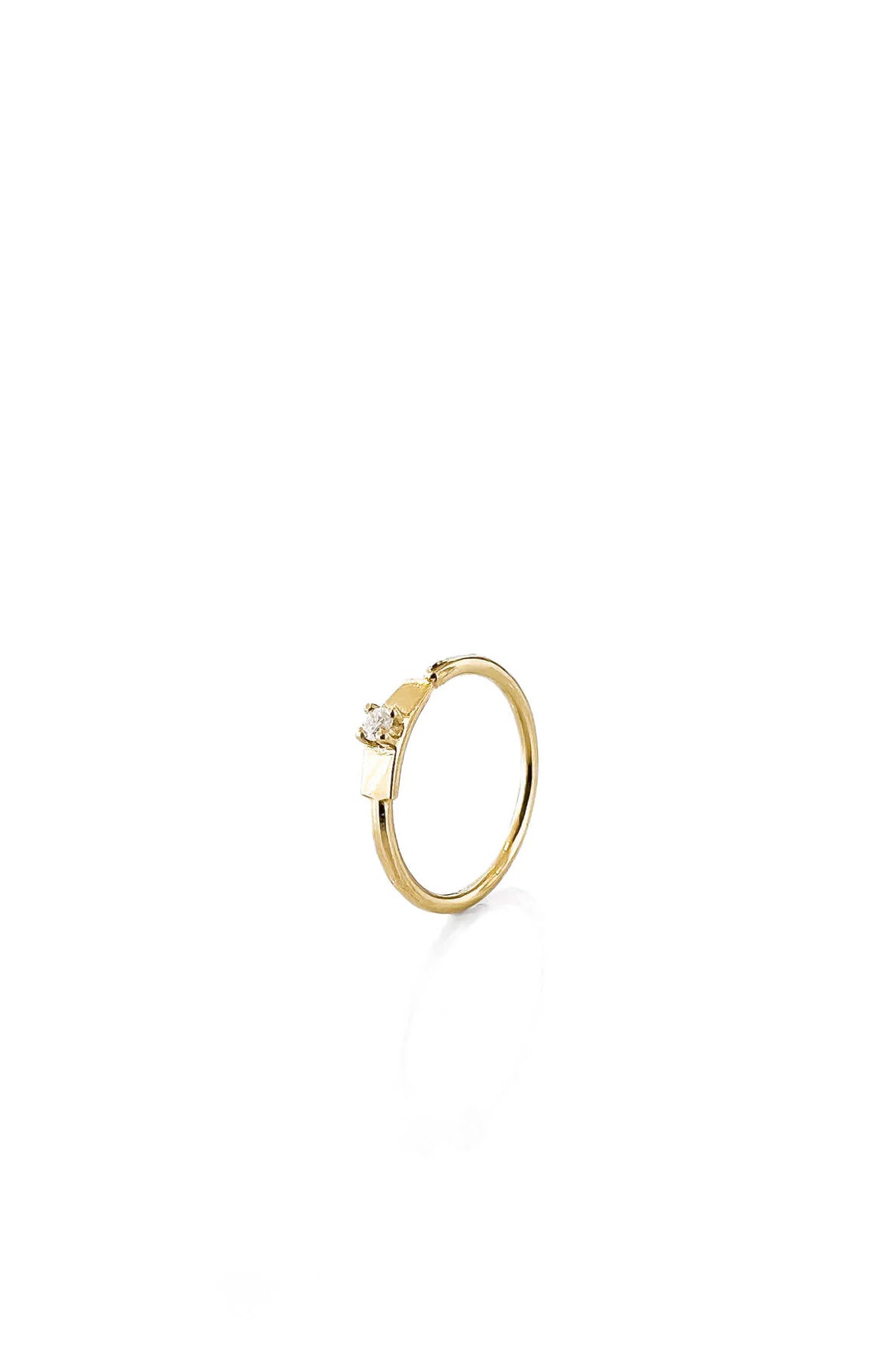 Aro small tag de oro