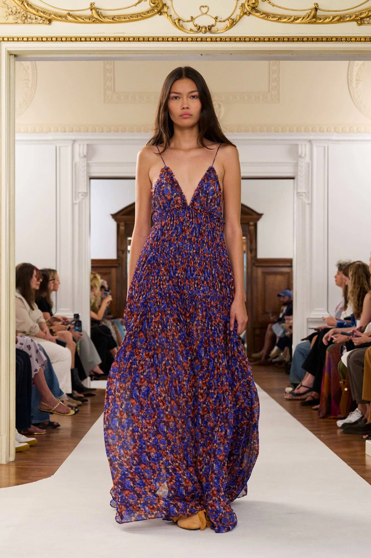 Vestido flor quemada