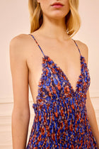 Vestido flor quemada