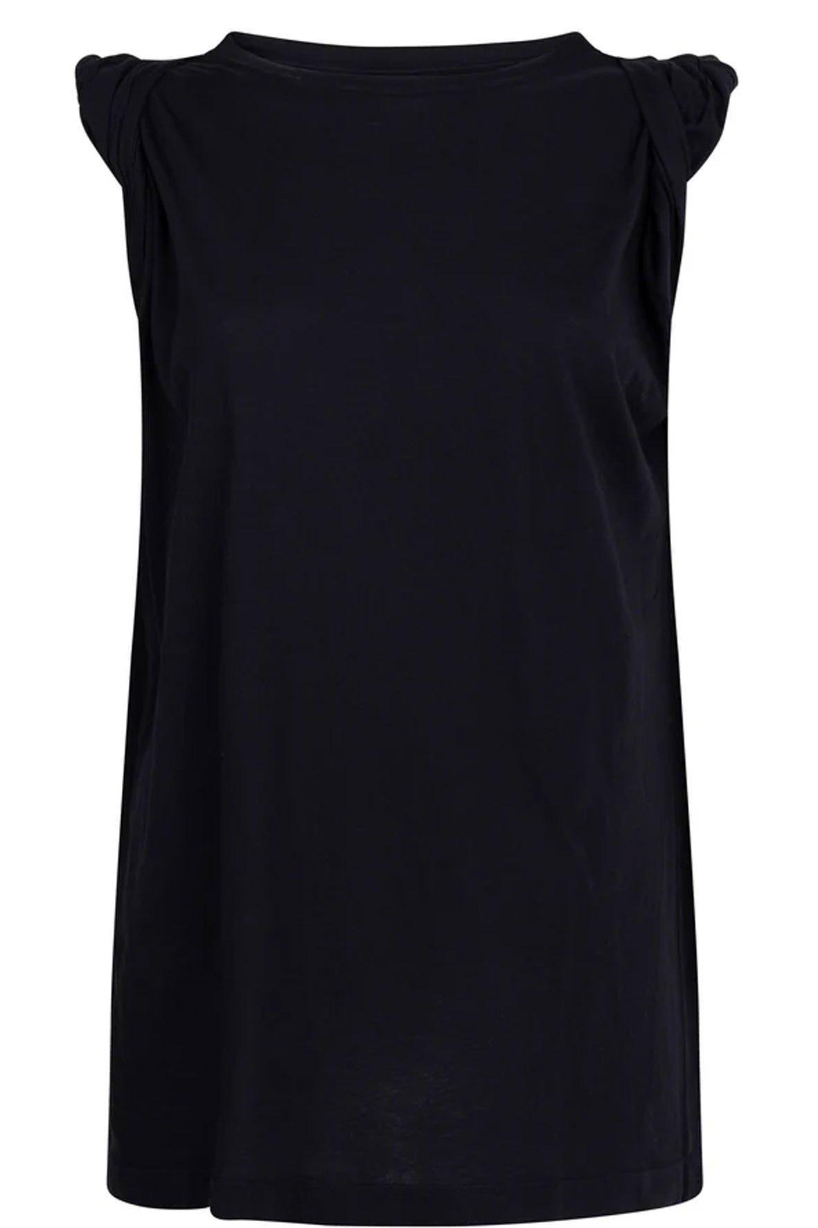 Camiseta hombro recogido