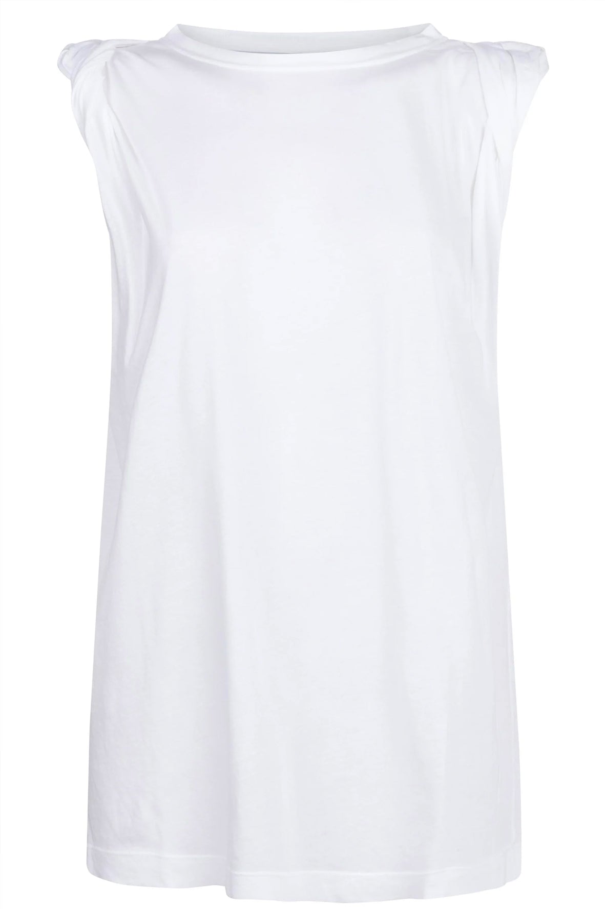 Camiseta hombro recogido