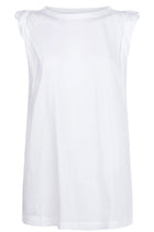 Camiseta hombro recogido