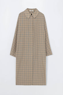 Gabardina batwing tartán