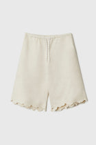 Bermudas embroidered gardenia