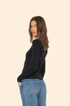 Jersey básico negro
