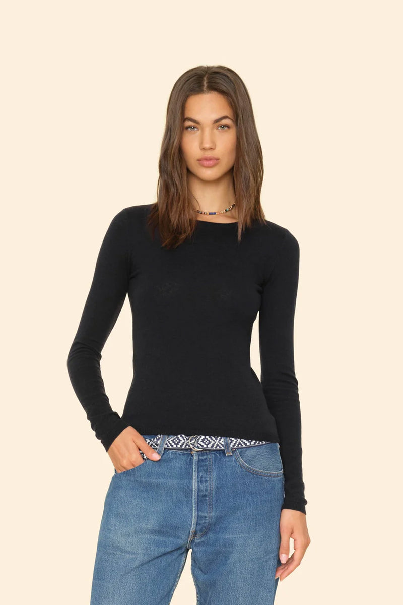 Jersey básico negro