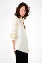 Camisa seda basic larga