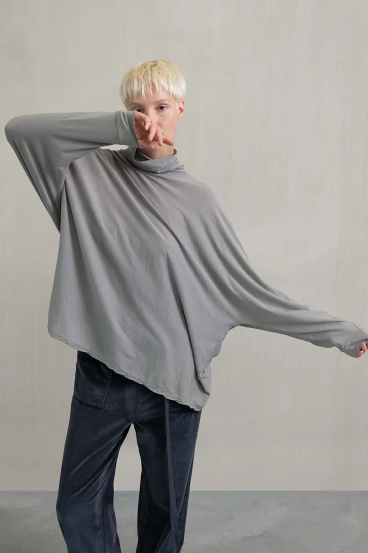 Camiseta cuello alto