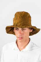 Sombrero cera impermeable