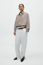 Camisa checked bomber