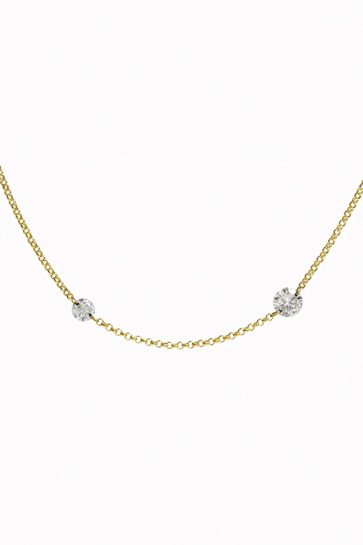 Collar láser double diamond
