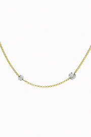Collar láser double diamond