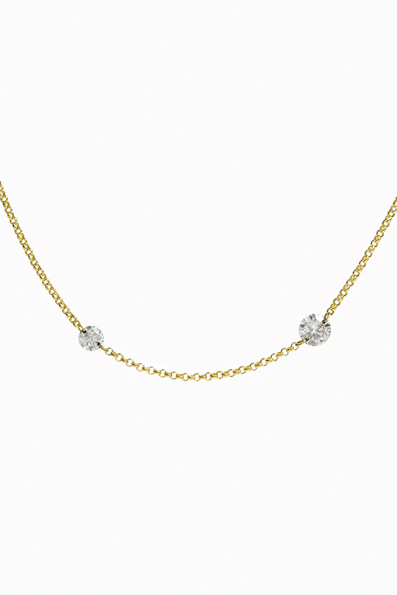 Collar láser double diamond