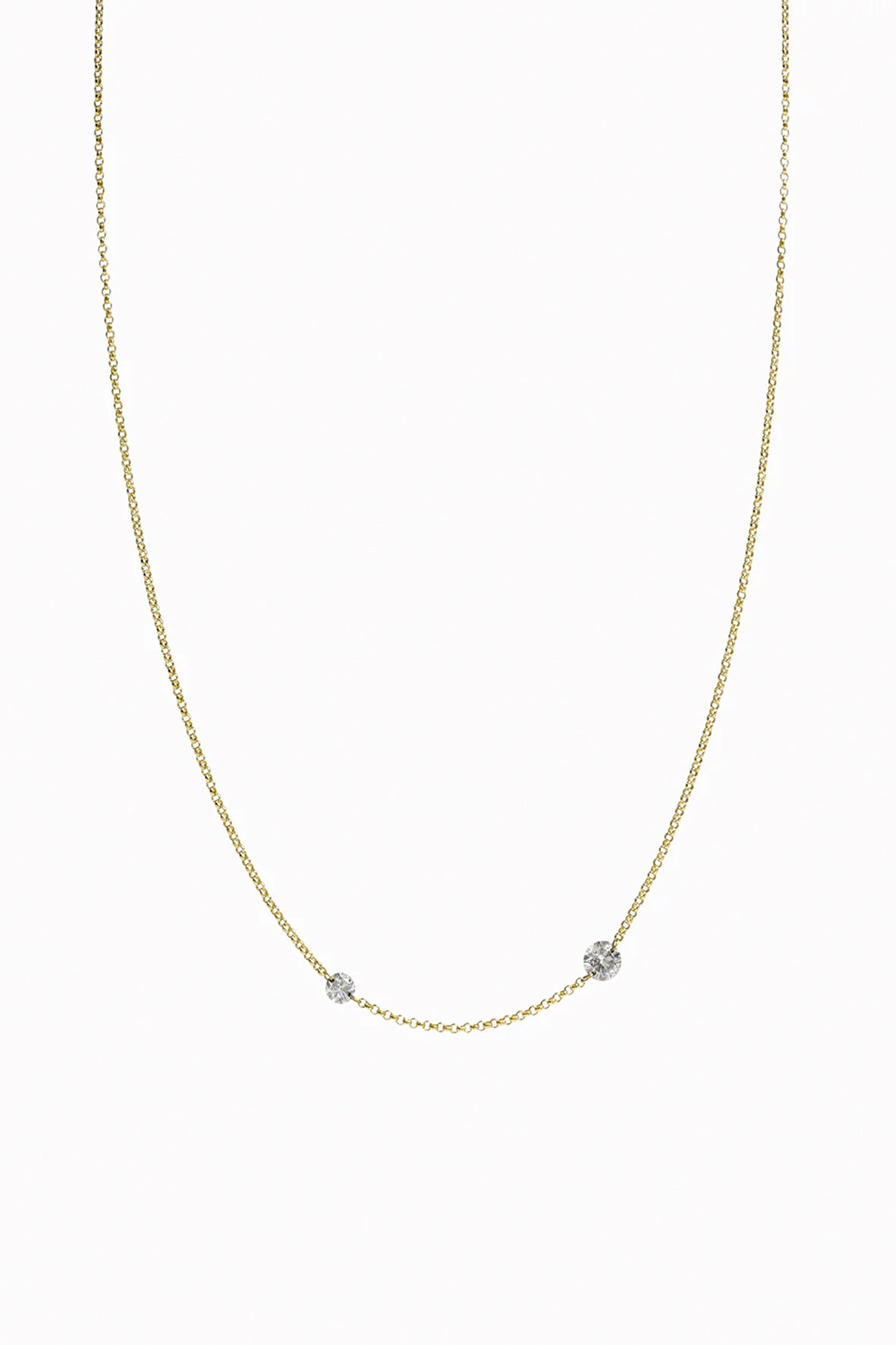 Collar láser double diamond