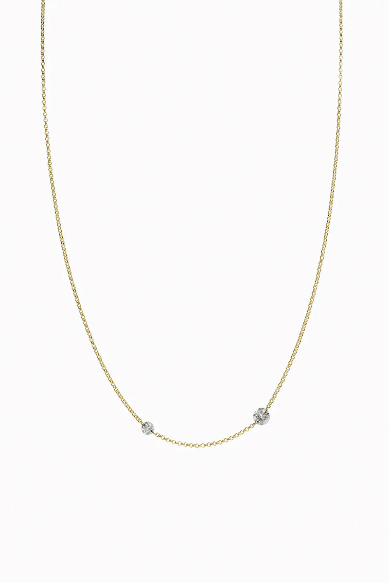 Collar láser double diamond