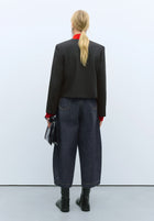 Chaqueta cropped negro