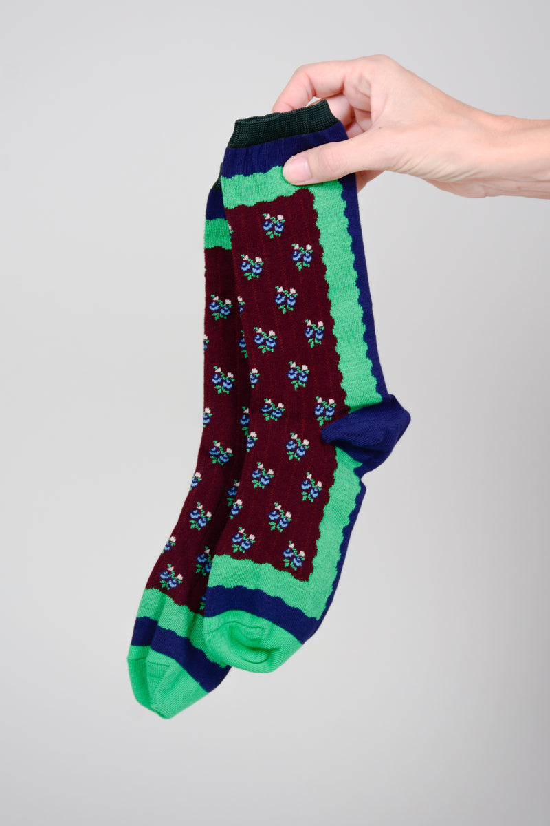 Calcetines par de florecitas