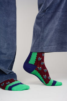 Calcetines par de florecitas