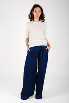 Top Pointelle manga corta